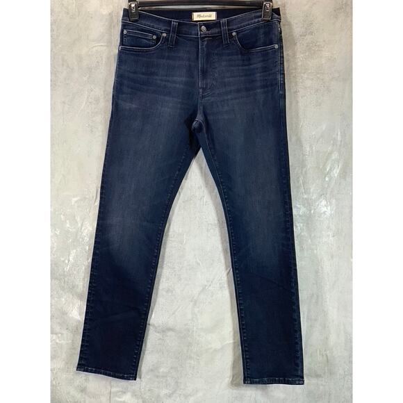 MADEWELL Men's Paxson Regular-Fit Slim-Leg Denim Jeans SZ NA